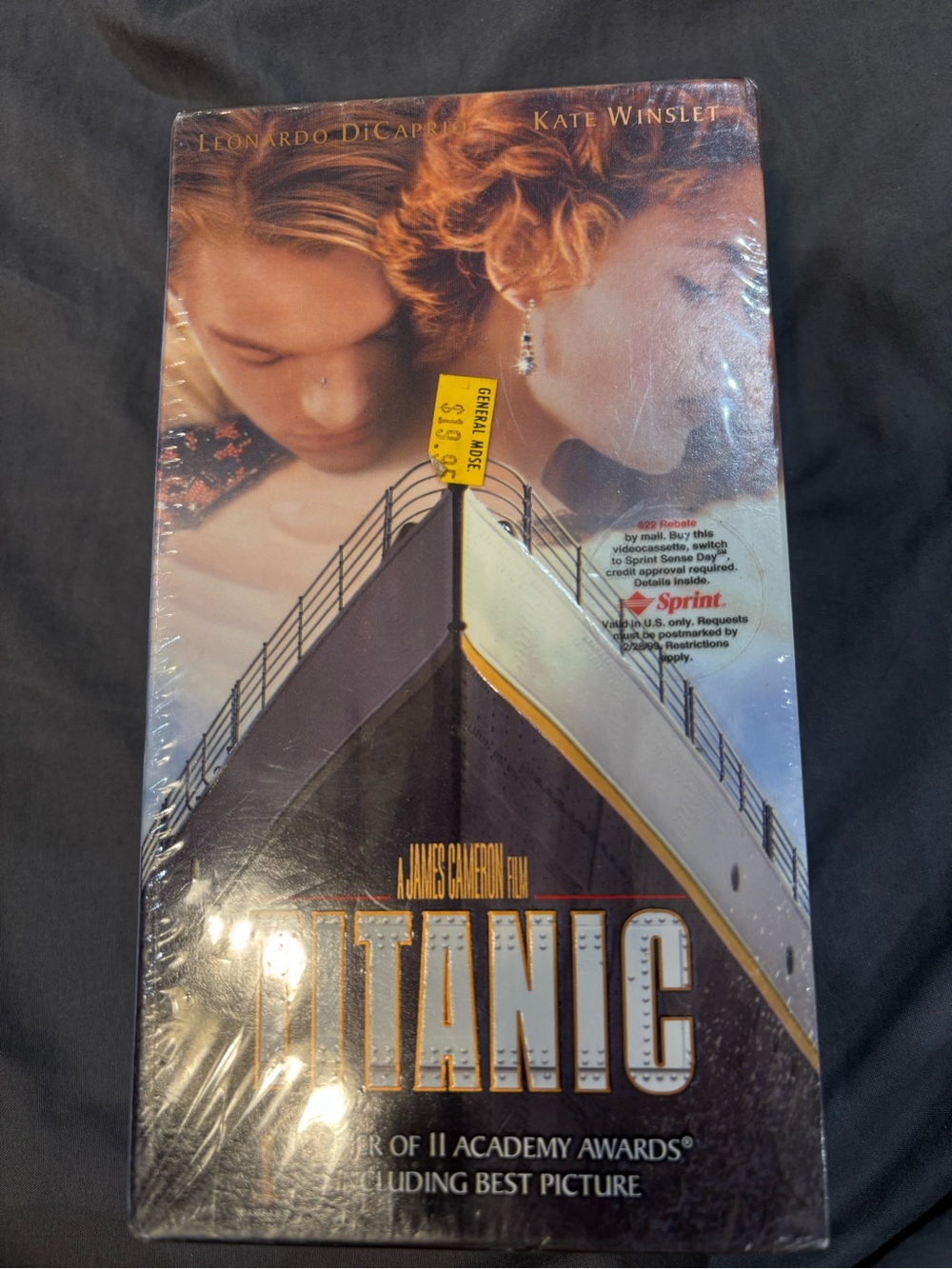NEW IN THE BOX SEALED Titanic VHS Movie 2 Tape set